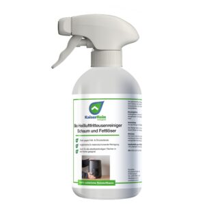 KaiserRein Bio Heißluftfritteusenreiniger I Profi Fettlöser Spray I Küchenreiniger Entfernt effektiv Fett und Verschmutz