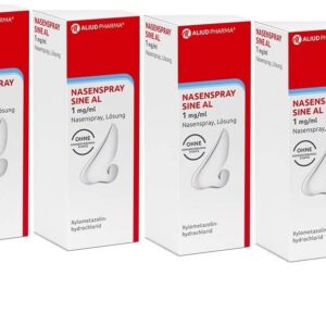 NASENSPRAY sine AL 5 X15 ml Sparpack inkl. einer hochwertigen Handcreme Faar-Apo - Für empfindliche Nasen - Zahnpflege z