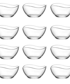 LAV Glasschalen 12 tlg. 215 ml Dessertschalen Vorspeiseschalen