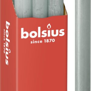 Bolsius Rustik Stabkerzen Jadegrün 9 Stück Länge 27x2,3 cm 13 Stunden Brenndauer