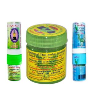 Hong Thai Herbal Aroma Probe Set für Erleichterung beim Allgemeinbelastungssensationen + für Entspannung nach dem Traini