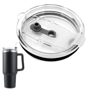 Tumbler-Deckel 20 Oz & 30 Oz - Auslaufsichere schmale Ersatzdeckel mit Spritzwasserletcherung für Tumbler | Dünne und Au