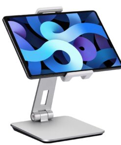 SHUOSUO Verstellbarer & Faltbarer Tablet Ständer für iPad Pro/Air/Mini, Samsung Tab, Surface Pro & Kindle Fire (7-13 Zol