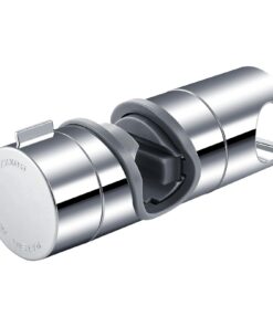 Joyoldelf Universal Handbrause Halterung, verstellbar und 360° drehbar für Slide Bar 19-25 mm Außen Durchmesser, ABS Gra