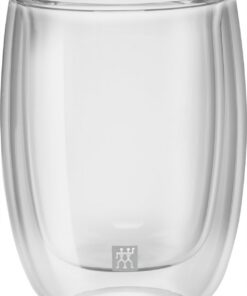 ZWILLING Sorrento Doppelwandige Kaffee-Gläser, Thermogläser, hitzebeständig, 2-tlg