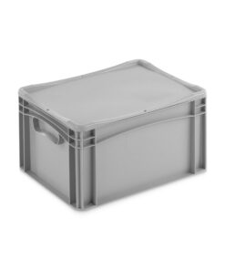 Speicherkiste Euroformat 32 Varianten | stabil und dichtverschlusslich für Garten, Haushalt und Industrie – mit aufliege