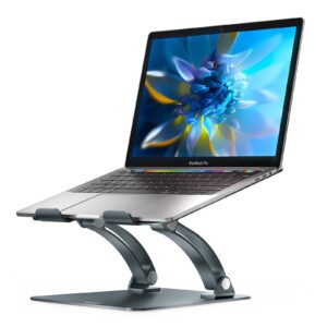 NULAXY Laptop Ständer - Einstellbar für Optimalposition, ideal für Büro- und Schreibarbeit - Kompatibel mit 10-17 inches