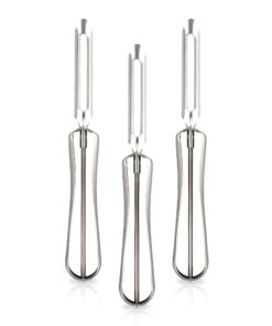 Linden Sweden Original Gemüseschäler | KarottenschälerMade in Sweden | Ergonomischer Griff für Sicherheit und Kontrolle