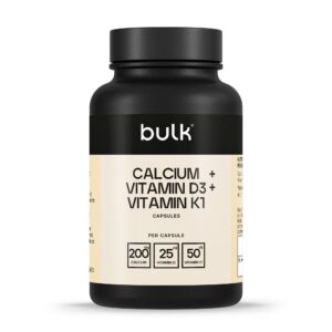 **Kalkium-, Vitamin D3- und Vitamin K1-Kapseln für Eltern, 1000 mg, 270 Stück Packung, FlexibelDosierbar** | **Kalkium-