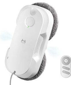 HUTT DDC56 Fensterputzroboter mit Ultraschall Sprühfunktion für Profis | Elektrischer DDC56 Fensterputzer mit Fernbedie