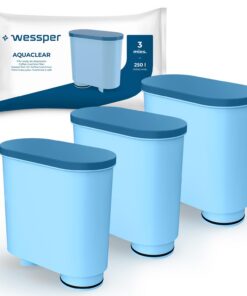 Wessper Wasserfilter für Philips AquaClean CA6903/10, CA6903/22 & Philips Kaffeevollautomaten – Reduziert Kalk & Chlor,