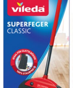 Vileda Superfeger Classic Mikroschaum Ersatzkehrteil, optimale Schmutzaufnahme für Glatte Böden, wirbelt keinen Staub au