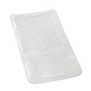 WENKO Wanneneinlage extra lang Rutschstopp Saugnäpfe Kunststoff 36,5 x 90 cm Weiß