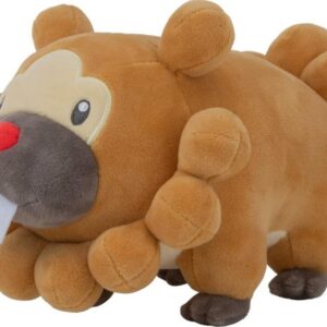 Pokémon PKW3078-20cm Plüsch - Bidiza, offizielles Plüsch für Kinder - Spielzeug - Geburtstagsgeschenk - 30x20cm