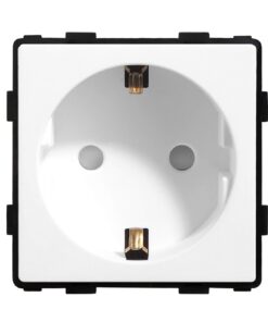 BSEED EU Steckdose Weiß 16Amp Function Key 86mm Wandsteckdose