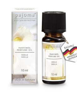 pajoma® Vanille Duftöl 10 ml | feinstes Parfümöl für Aromatherapie, Duftlampe und Massage | Premium Qualität