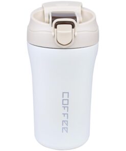 Disoza Thermobecher Kaffee to go Beige 460 ml Termokaffeebecher mit Deckel Disoza Kaffeebecher to go Beige 460 ml Ther
