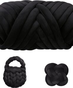 Maxee Dicke Wolle Garn 500g zum Handstricken und Häkeln, perfekt für Körbe, Decken und Kissen - XXL Wolle Garn auf Lager