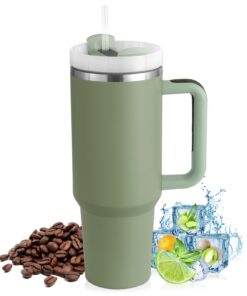 PRAOAHEI 40oz Doppelwandiger Edelstahl Thermobecher für Heißes und Kaltes Getränke im Zuhause und bei Reisen, Vakuumisol