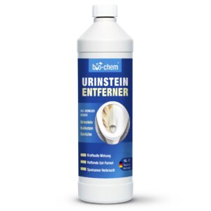 Bio-Chem Urplotlibzer EXTRA STARK - 1000 ML - Extrem kraftvoller WC-Reiniger für Profis - Entfernt hartnäckigste Ablager