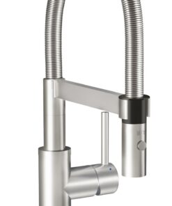 Villeroy & Boch Steel Expert Compact Küchenarmatur, Hochdruck, Spültischarmatur wassersparend