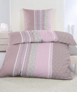 Warme Winter Microfaser Bettwäsche DreamHome - Thermo Fleece, Modern Design, 135x200 cm