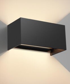 LED Wandleuchte 24W Warmweiß Für Haus Ausen Und Inneneinrichtung, IP65 Aluminiumkonstruktion, Abstrahlwinkelstellbar, S