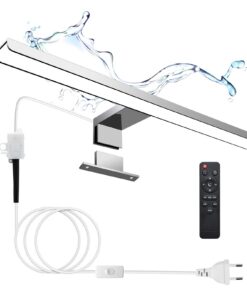 KYOTECH Dimmbare LED Spiegelleuchte für Badezimmer 12W 400mm Bad Licht | KYOTECH Wasserdichte LED Spiegelleuchte Badezi