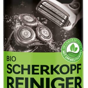BIOLAB Bio Scherkopfreiniger Spray (100ml) - Reinigungsspray für Rasierer und Clipper, Ideal für Rasen- und Haaresträger