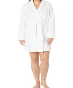 Amazon Essentials Damen Mittellanger Bademantel Plüsch - Comfort-Berlin-Sahra Auslauffarben OEKO-TEX STANDARD 100 Amaz