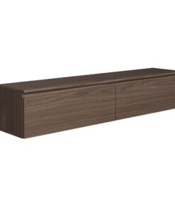 Selsey Hängeboard Bemmi minimalistisches TV Lowboard Wisconsin-Walnuss