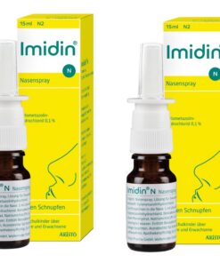 Imidin N - Nasenspray gegen Schnupfen für Erwachsene zum Selbstbehandeln im Haus (2x 15 ml Nasenspray)