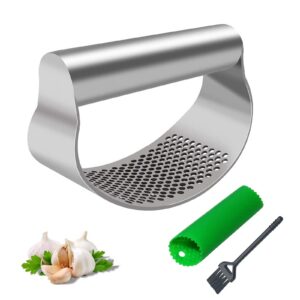 Rockermühle für Knoblauch aus Edelstahl - Küche begeistern - Rocker Garlic Mincer for Cooking - Stainless Steel - Knobla