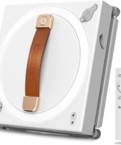 iDEEBO G500 Fensterputzroboter für Innen- und Außenfenster mit Auto Wegplanung und 2-Fach Sprühsystem