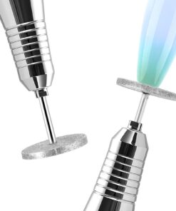 ElevateTech Profesionelle Nagelfräser Bits 2 Stück Scheibe Nagelschleifer mit 4 Ersatz Nagel Schleifscheiben Elektrische