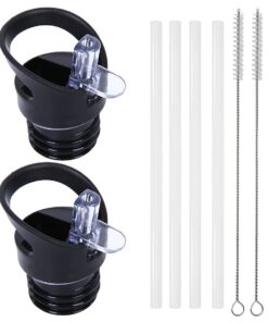 Hydro Flask Strohdeckel Weithals Trinkflasche - Wide Mouth Kompatibel mit den meisten Marken