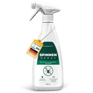 Silberkraft Spinnenspray 500 ml - Effektives Mittel gegen Spinnen in Haus & Wohnung, Langzeitwirkung bis zu 3 Monate, Al