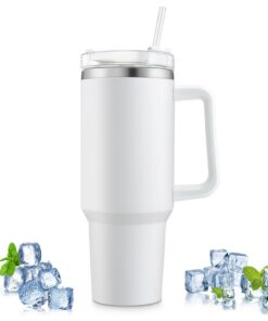 Csuntikulo Thermobecher 40oz für heißen und kalten Getränke mit Vakuumisolation und Strohhalm