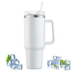 Csuntikulo Thermobecher 40oz für heißen und kalten Getränke mit Vakuumisolation und Strohhalm