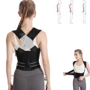 Haltungstrainer Alignflex My Hanna Wirbelsäule Pro für Männer und Frauen | Haltungskorrektur Rückenbandage Alignflex Ri