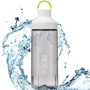720°DGREE twinBottle Trinkflasche 700ml - Deine 2-Wege-Wasserflasche - Ideal für Gym, Fitness & Büro - Auslaufsicher & B