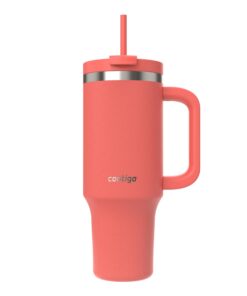 Contigo Streeterville Thermosflasche 1200 ml | Isolierte Thermo-Trinkflasche aus Edelstahl | Kühlt/Cüht 29 Stunden | Rei