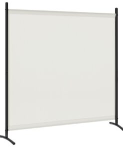 WOLTU Sichtschutzwand für Outdoor-Räume 180x177 cm | WOLTU freistehender Raumteiler Paravent Creme | WOLTU Sichtschutz