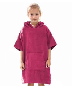 DiaryLook Kinder Kapuzen Badeponcho - Saugfähiges Handtuch Poncho für Jungen & Mädchen 6-10 Jahre - Ideal für Strand, Sc