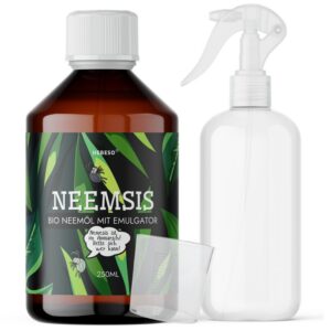 HEBESO® NEEMSIS Organisches Neemöl - Gebrauchsfertig - Kaltgepresst - Gesundheit und Schönheit | HEBESO® NEEMSIS Organ