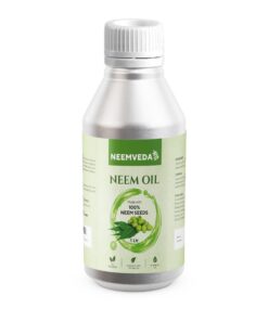 Neemveda Natives Neemöl 1 Liter - Multi-Zweck-Oil für Haar, Haut & Körper - kaltgepresst, rein, natürlich, vegan - Pflan