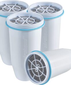 Zeroliquid ZR-001 Wasserfilter 6-stufiges 0-TDS-System Krüge Spender (4 Stück)