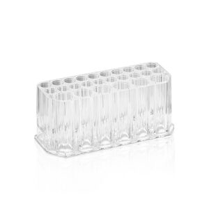 BOROLA Make-up-Pinselhalter aus transparentem Acryl für die perfekte Organisation deines Beauty-Arbeitsplatzes