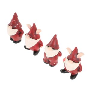 BELLIFFY Fröhliche GNOME Figuren Für Den Garten | BELLIFFY Langlebig Resin Gartenzwerge Für Im Freien | BELLIFFY Spritz