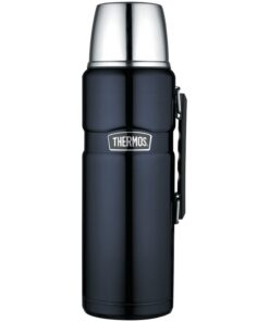 Thermos 2L Edelstahl Getränkeflasche, Mitternachtsblau, 2L US - Beliebte Größe, Dauerhafte Qualität, Ideal für Outdoorak